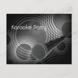 Karaoke Party Kaart