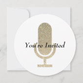 Karaoke Party Kaart (Voorkant)