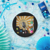 Karaoke Party Papieren Bordje (Feest)