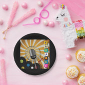 Karaoke Party Papieren Bordje (Feest)