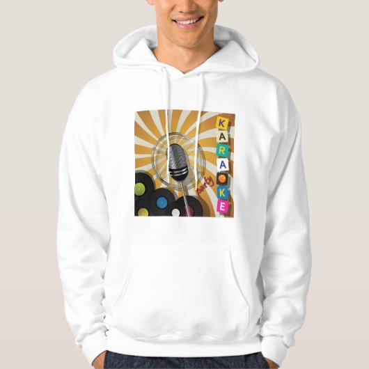 Karaoke Party Singing Hoodie (Voorkant)