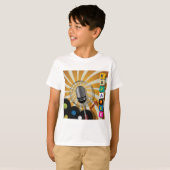 Karaoke Party Singing T-Shirt (Voorkant volledig)