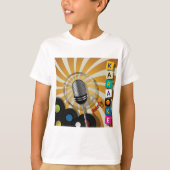 Karaoke Party Singing T-Shirt (Voorkant)