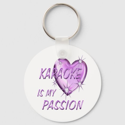 KARAOKE PASSION SLEUTELHANGER (Voorkant)