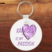 KARAOKE PASSION SLEUTELHANGER (Voorkant)