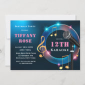 Karaoke Pink en Gold 12e verjaardag (Voorkant)