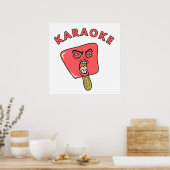 Karaoke popsile poster (Keuken)