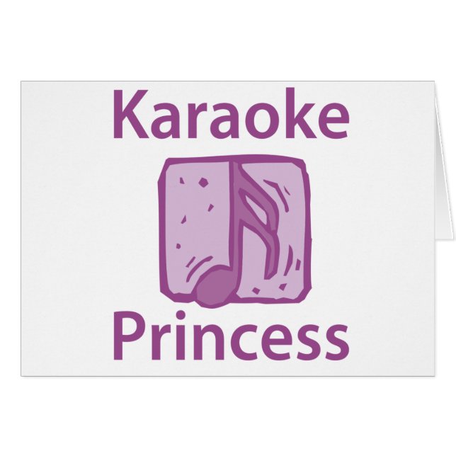 Karaoke Princess (Voorkant Horizontaal)