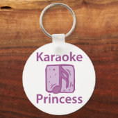 Karaoke Princess Sleutelhanger (Voorkant)