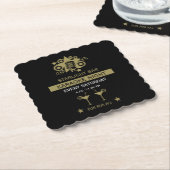 Karaoke Promotiemuur Kartonnen Onderzetters (Gebogen)