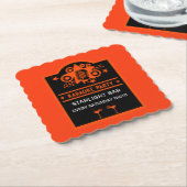 Karaoke Promotiemuur Kartonnen Onderzetters (Gebogen)