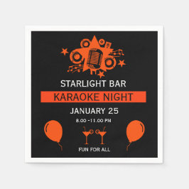 Karaoke Promotiemuur Servet