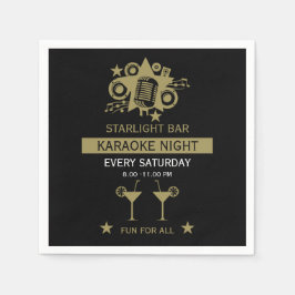 Karaoke Promotiemuur Servet