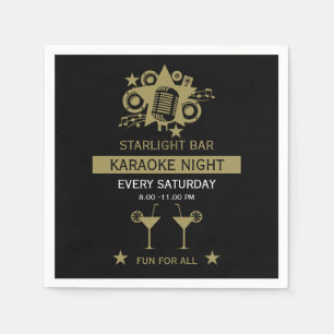Karaoke Promotiemuur Servet