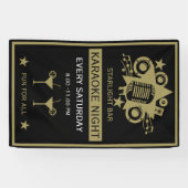Karaoke Promotiemuur Spandoek (Horizontaal)
