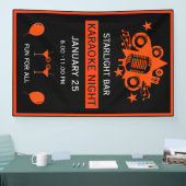 Karaoke Promotiemuur Spandoek (Beurs)