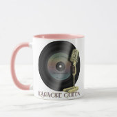 Karaoke Queen Personalized Drinkware Mok (Links)