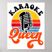 Karaoke Queen  Poster (Voorkant)