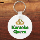 Karaoke Queen Sleutelhanger (Voorkant)