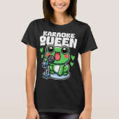 Karaoke Queen T-shirt (Voorkant)