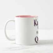 Karaoke Queen Tweekleurige Koffiemok (Links)