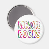 Karaoke Rocks Magneet (Voorkant / Achterkant)