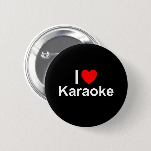 Karaoke Ronde Button 5,7 Cm (Voorkant /achterkant)