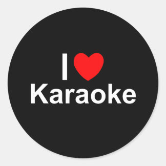 Karaoke Ronde Sticker
