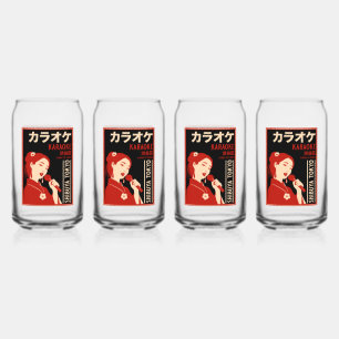 Karaoke Shibuya Tokyo Blikvorm Glas