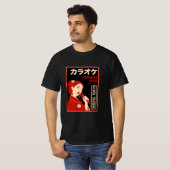 Karaoke Shibuya Tokyo T-shirt (Voorkant volledig)