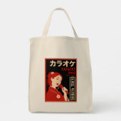 Karaoke Shibuya Tokyo Tote Bag (Achterkant)