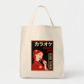 Karaoke Shibuya Tokyo Tote Bag (Voorkant)