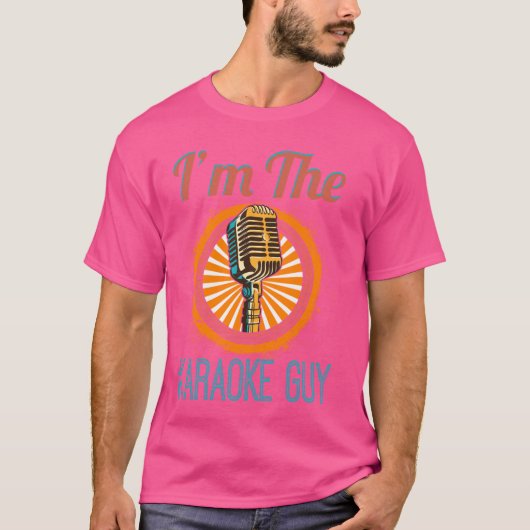 Karaoke Singer Gift - I'm The Karaoke Guy T-shirt (Voorkant)