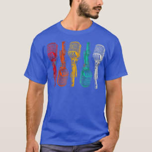 Karaoke Singer Retro Microphone - Funny  T-shirt