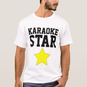 KARAOKE STAR T-shirts (Voorkant)