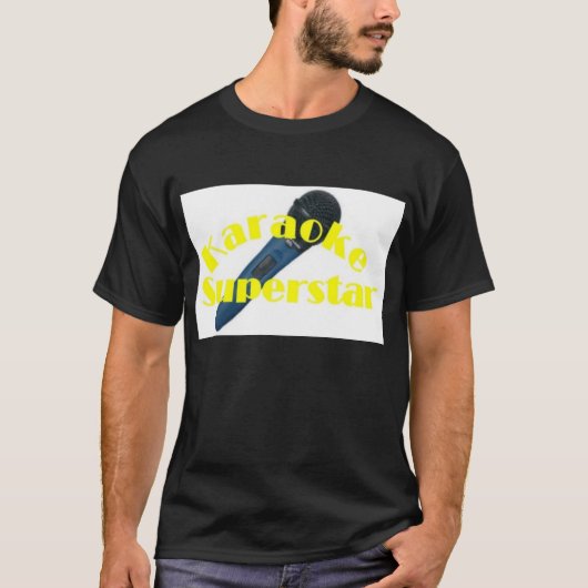 Karaoke Superstar T-shirt (Voorkant)