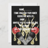 Karaoke - Uitnodiging (Voorkant)