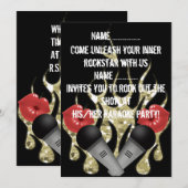 Karaoke - Uitnodiging (Voorkant / Achterkant)