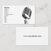 Karaoke Visitekaartje (Voorkant / Achterkant)