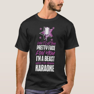 Karaoke Zanger 80s Retro Dont Let boy T-shirt