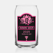 Karaokewinnaar Blikvorm Glas (Voorkant)