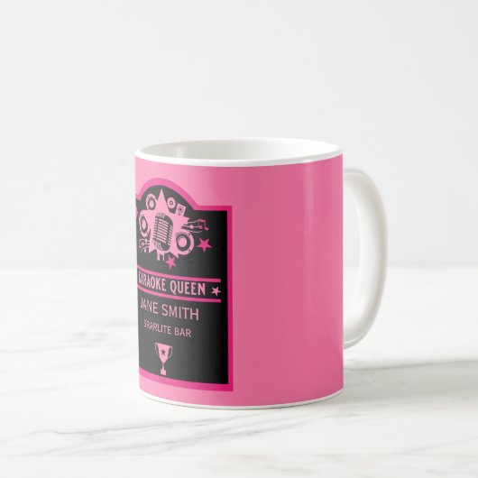 Karaokewinnaar Koffiemok (Voorkant rechts)