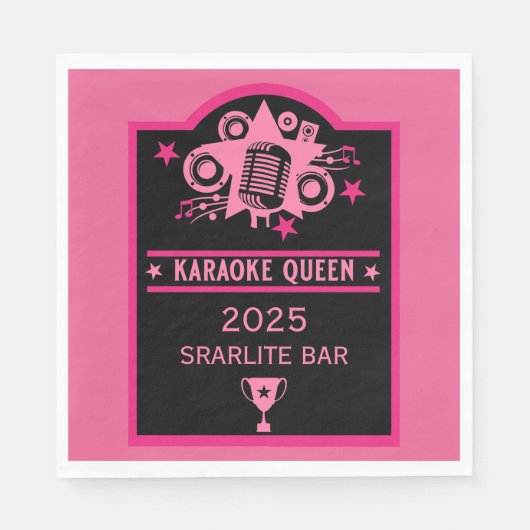 Karaokewinnaar Servet (Voorkant)