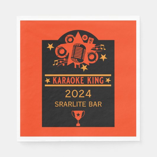 Karaokewinnaar Servet (Voorkant)