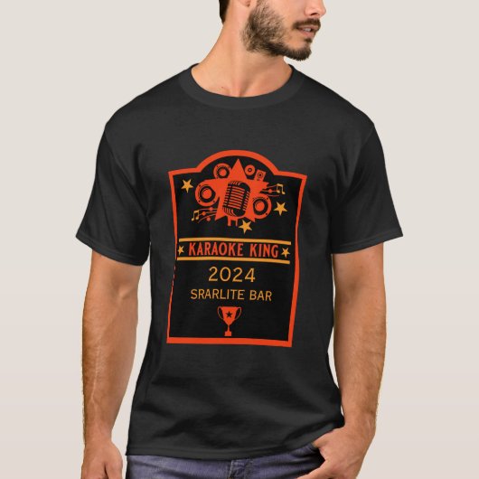 Karaokewinnaar T-shirt (Voorkant)
