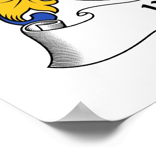 Karas Family Crest Poster (Hoek)