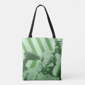 Karasu Tengu Yokai | Japanse folklore Tote Bag (Achterkant)