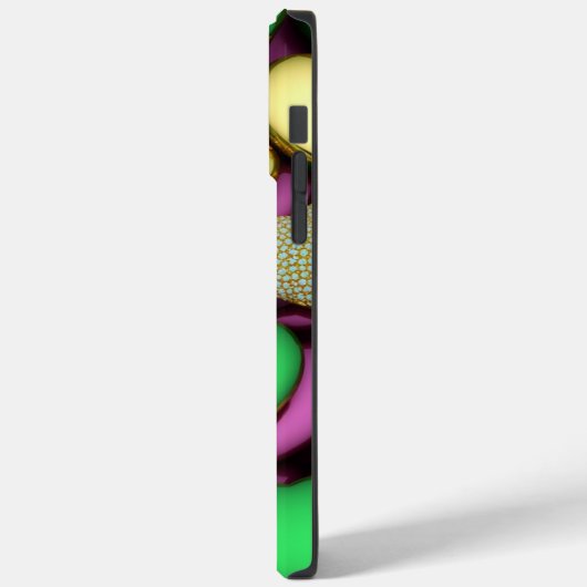 Karat Gold Hearts Case-Mate iPhone Case (Achterkant / Links)