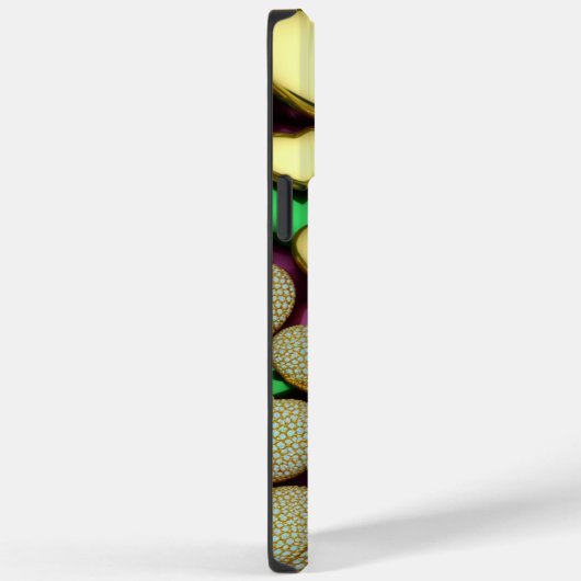 Karat Gold Hearts Case-Mate iPhone Case (Achterkant / Rechts)