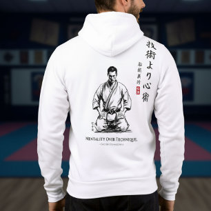 Karate 5e Voorwaarde - Mentaliteit Boven Techniek Hoodie